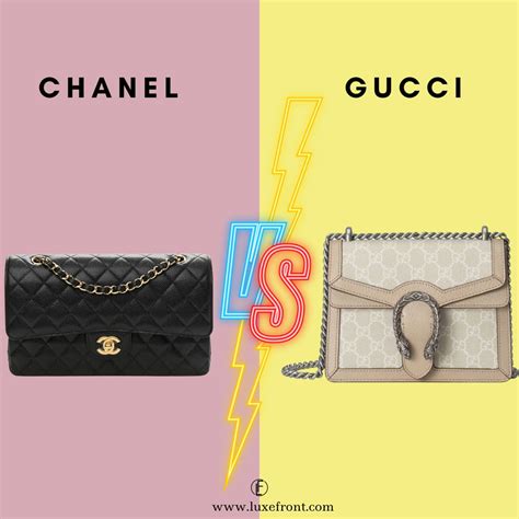 is gucci more expensive than chanel|gucci vs chanel price.